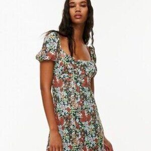 Aritzia Sunday Best Mariposa Floral Dress XS NWT